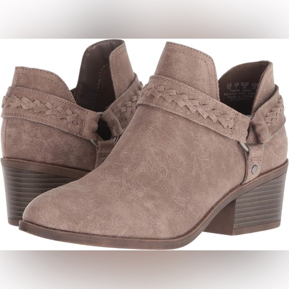 Fergalicious Shoes - FERGALICIOUS Tan Ankle Booties